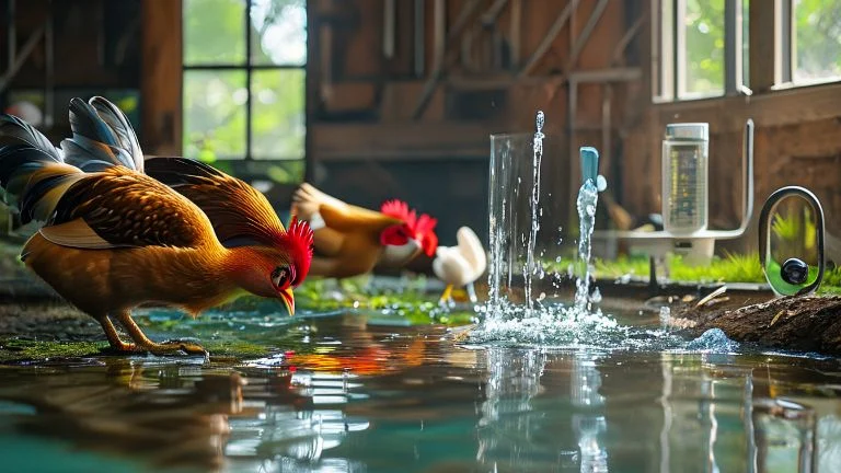 Como a hidratação protege a saúde das aves domésticas