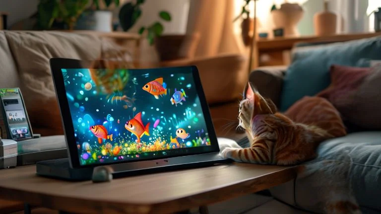 As Melhores Apps para Entreter Gatos com Vídeo e Som