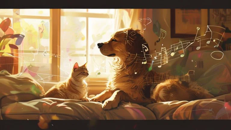 Como a música transforma o entretenimento para cães e gatos