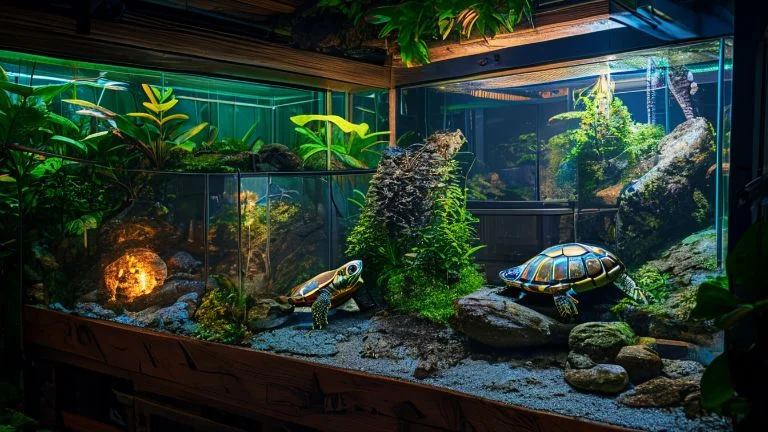 Cuidados essenciais para tartarugas em ambientes internos