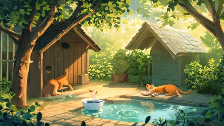 Cuidados essenciais para proteger cães e gatos do calor no verão