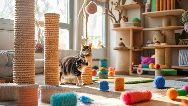 Como ensinar seu gato a usar o arranhador e proteger sua casa