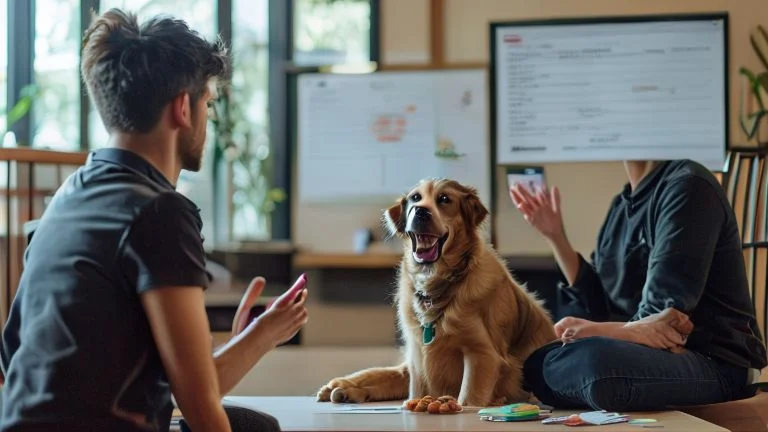 Como ensinar o comando 'fica' para seu cão de forma eficaz