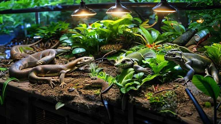 Cuidados Essenciais com Répteis: Temperatura e Alimentação Ideal
