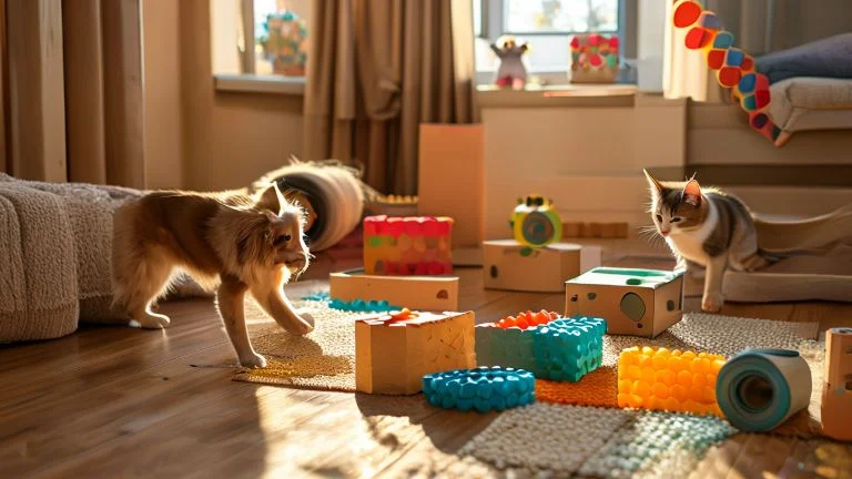 Como criar desafios caseiros para estimular o pet mentalmente