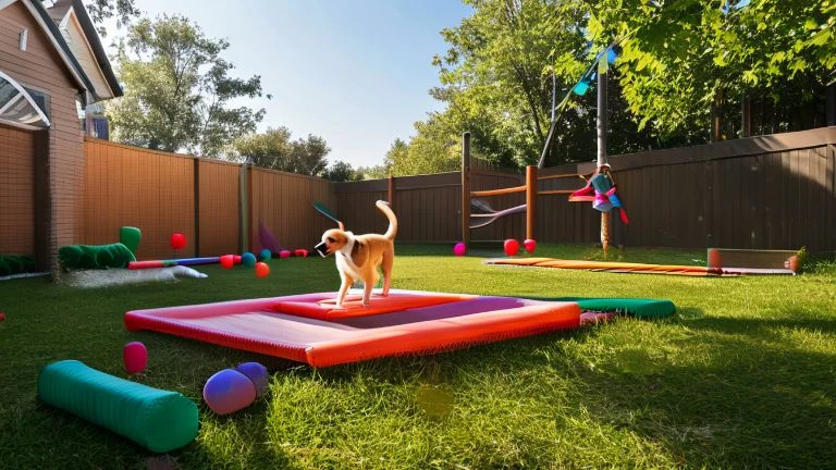 Como montar um circuito de obstáculos caseiro para cães ativos
