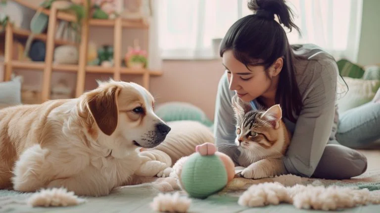 Brincadeiras Tranquilas para Pets Sensíveis e Tímidos