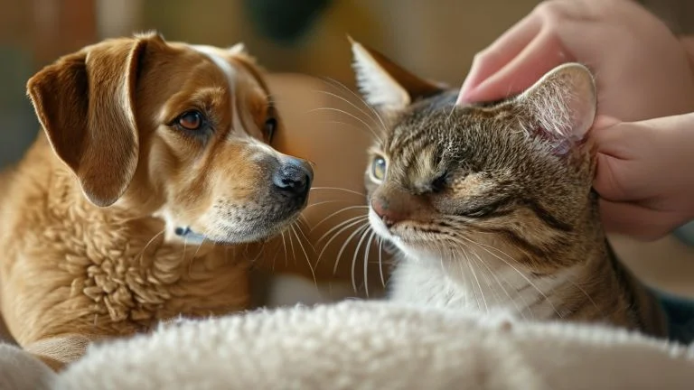 Como limpar os ouvidos do seu pet sem causar desconforto