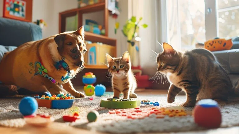 Como usar petiscos para estimular a mente do seu pet com jogos